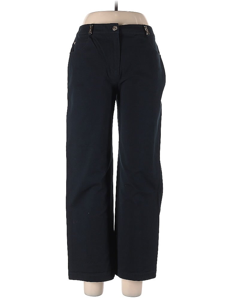 St. John Sport Black Jeans Size 10 - photo 1