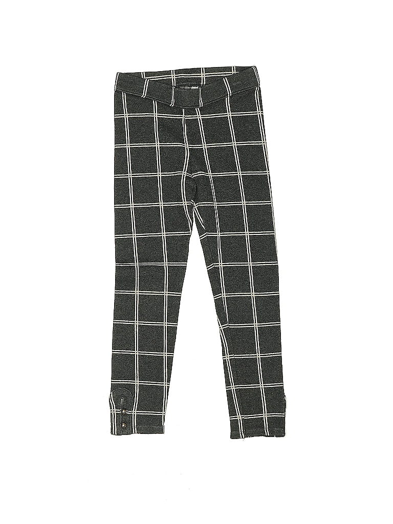 Janie and Jack 100% Cotton Plaid Gray Dress Pants Size 6 (big kids) - photo 1