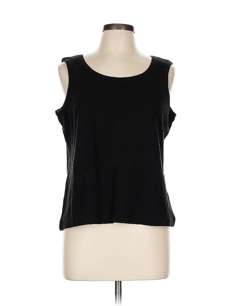 White Stag Black Sleeveless T-Shirt Size L - photo 1