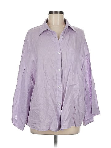 Berlook 3/4 Sleeve Button-Down Shirt (view 1)