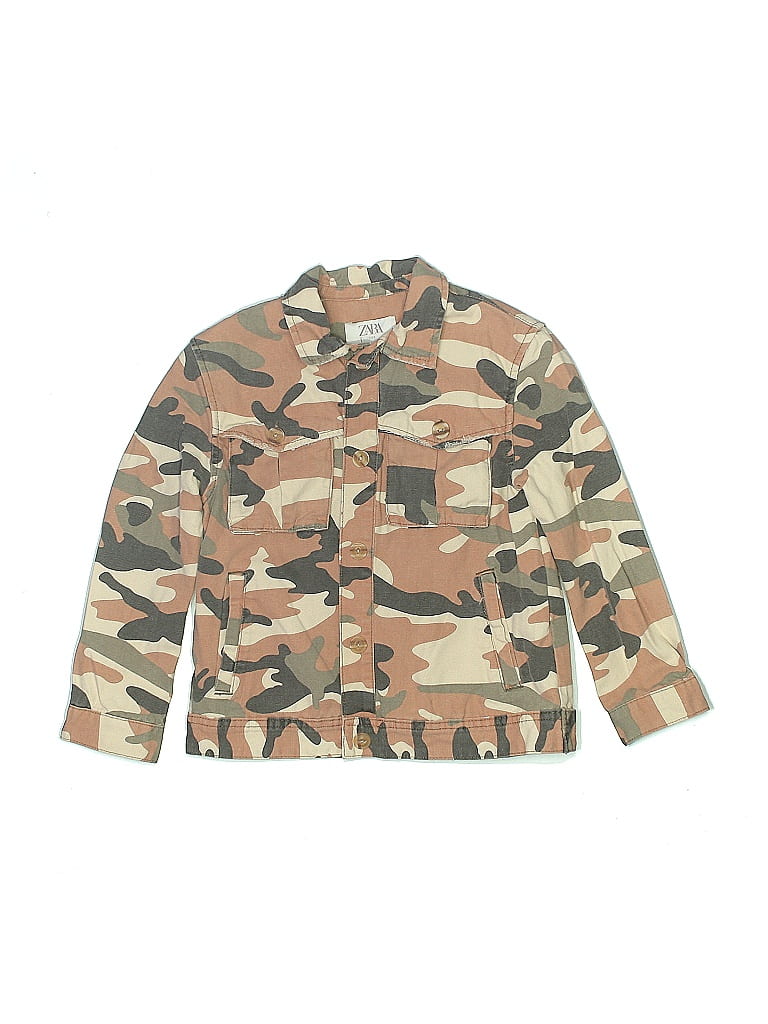 Zara Man Black & Dark Grey Camouflage Sweater Size La