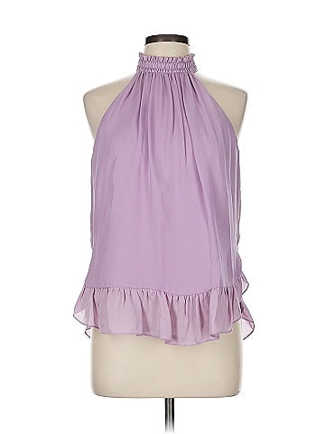Cinq à Sept Sleeveless Silk Top (view 1)