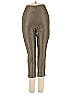 Norma Kamali 100% Polyester Metallic Gold Casual Pants Size S - photo 1