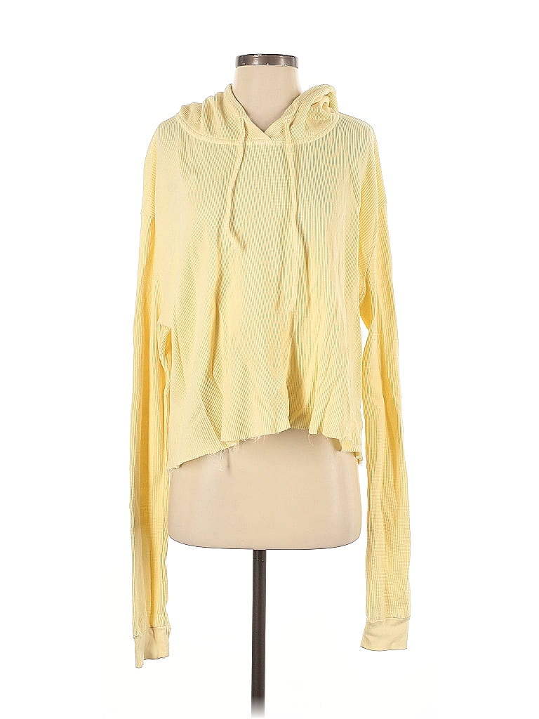 Pre-owned John Galt Long Sleeve T-shirt In Yellow