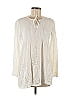 Soho 100% Viscose Ivory Long Sleeve Blouse Size M - photo 1