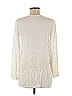 Soho 100% Viscose Ivory Long Sleeve Blouse Size M - photo 2