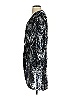 Tanya Taylor 100% Polyester Metallic Silver Cocktail Dress Size 2 - photo 5
