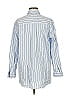 Frank & Eileen 100% Cotton Stripes Blue Long Sleeve Button-Down Shirt Size M - photo 2