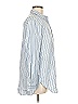 Frank & Eileen 100% Cotton Stripes Blue Long Sleeve Button-Down Shirt Size M - photo 4