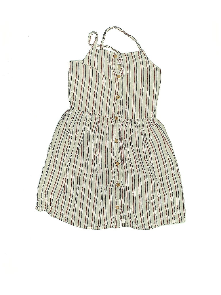 OshKosh B'gosh Stripes Green Dress Size 10 - photo 1