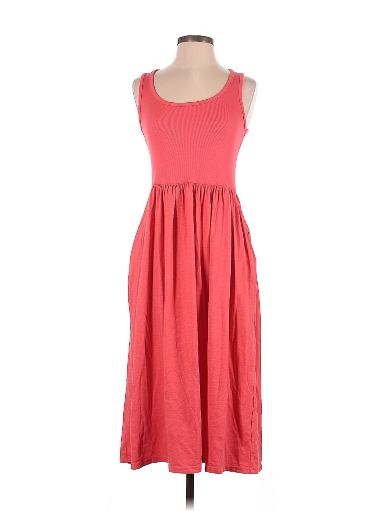 Sundry Solid Red Casual Dress Size S - photo 1