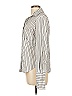 Moda International Stripes Ivory Long Sleeve Blouse Size L - photo 5