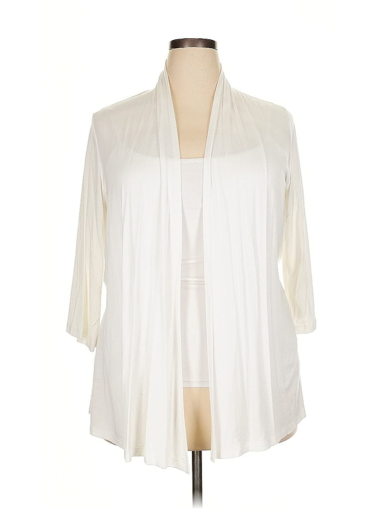 Karen Kane Ivory Cardigan Size 2X - photo 1