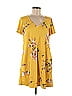 Nine Britton Yellow Casual Dress Size M - photo 1