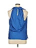 Violet & Claire 100% Polyester Blue Sleeveless Blouse Size XL - photo 2