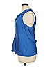 Violet & Claire 100% Polyester Blue Sleeveless Blouse Size XL - photo 5