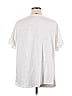 Suzanne Betro 100% Cotton White Short Sleeve Top Size XL - photo 2