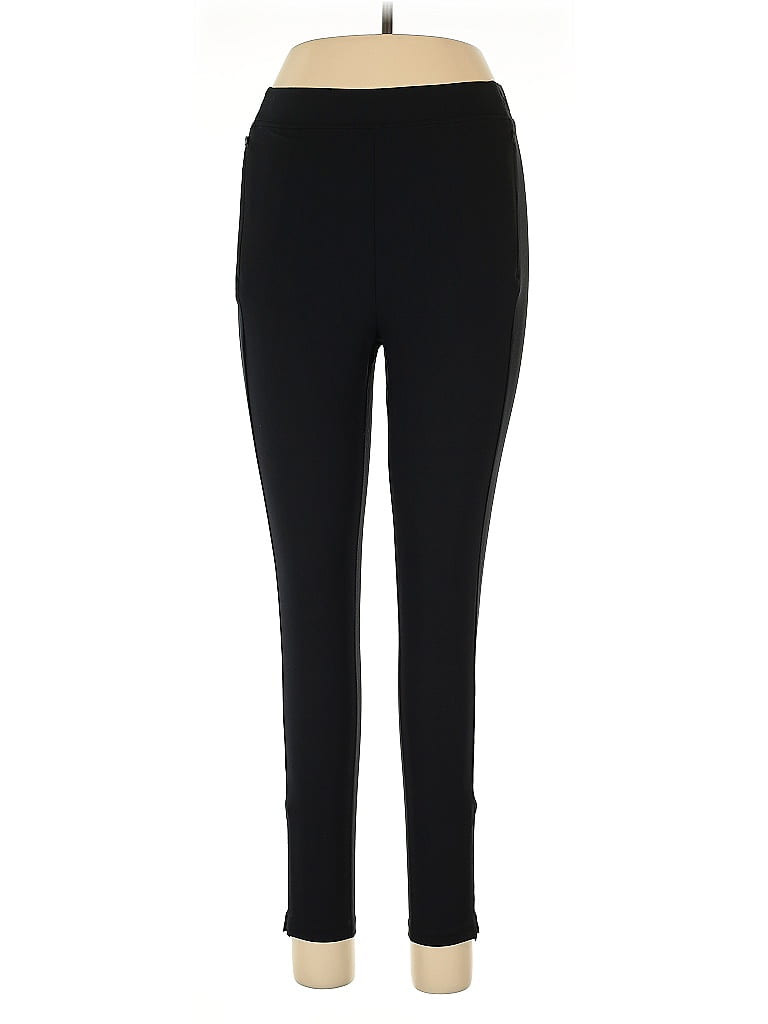 Calvin Klein Performance Solid Black Active Pants Size L - photo 1