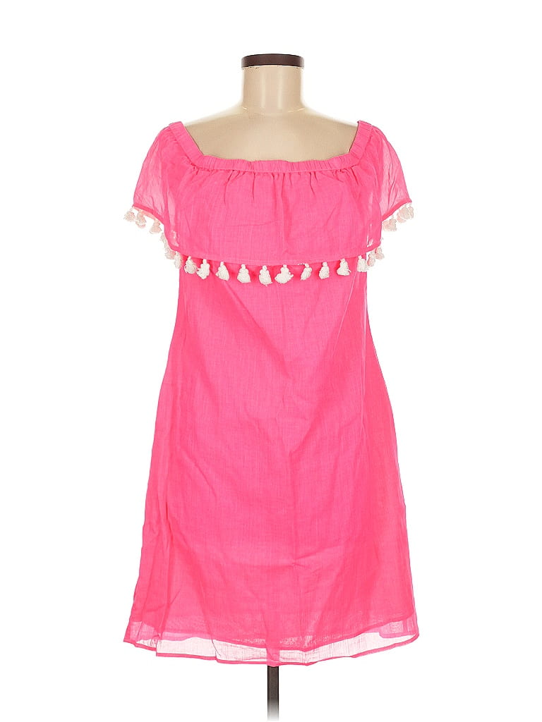 Sail to Sable 100% Cotton Pink Casual Dress Size M - photo 1