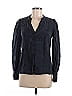 Mango Black Long Sleeve Blouse Size M - photo 1
