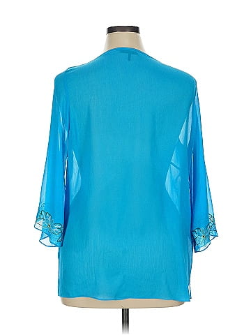 Daisy Fuentes 3/4 Sleeve Blouse (view 2)