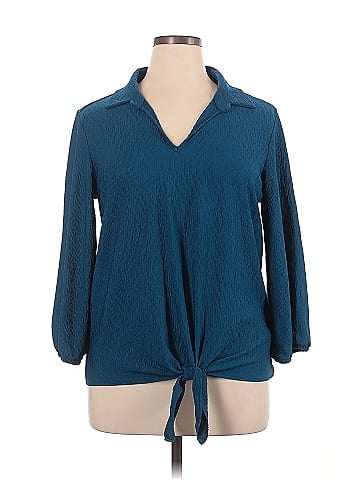 Kim & Cami 3/4 Sleeve Blouse (view 1)