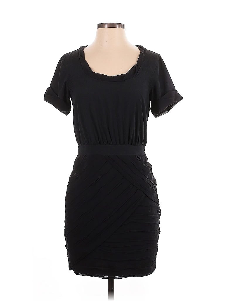 Pre-owned Diane Von Furstenberg Cocktail Dress In Black