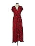 IMAN Animal Print Red Casual Dress Size L - photo 1