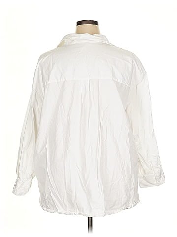 Future Collective 3/4 Sleeve Button-Down Shirt (view 2)