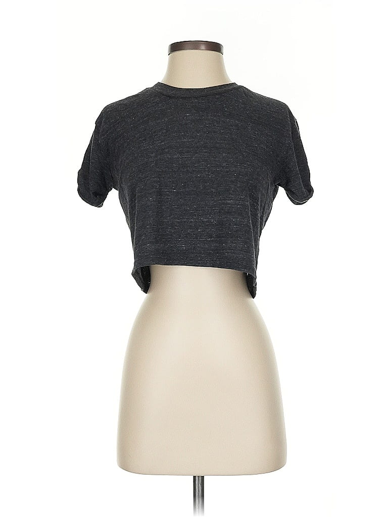 ALTERNATIVE Gray Short Sleeve T-Shirt Size XS - photo 1