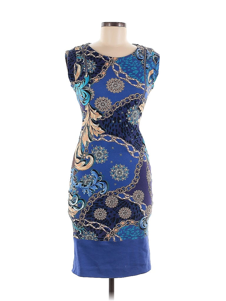 Pre-owned Nicki Minaj Cocktail Dress In Blue