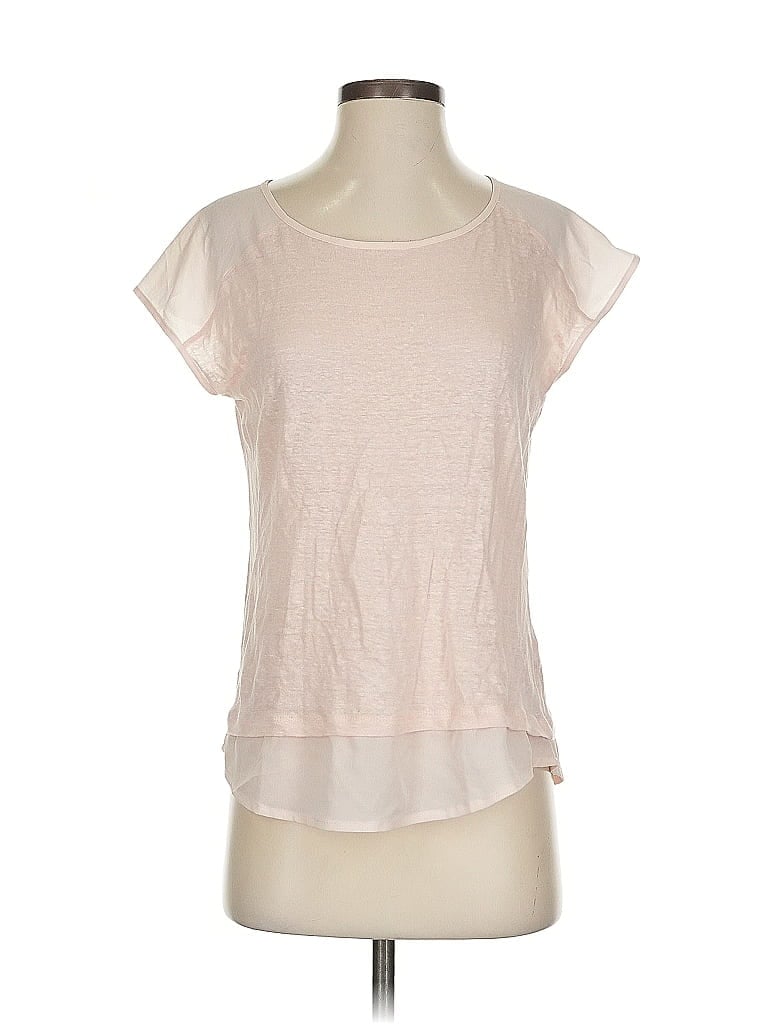 Pre-owned Calvin Klein Short Sleeve T-shirt In White