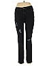 Soho JEANS NEW YORK & COMPANY Stars Black Jeans Size 12 - photo 1