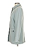 Carlisle Chevron-herringbone Blue Teal Coat Size 6 - photo 5
