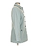 Carlisle Chevron-herringbone Blue Teal Coat Size 6 - photo 4