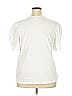 Pomander Place 100% Cotton White Short Sleeve Top Size 3X - photo 2