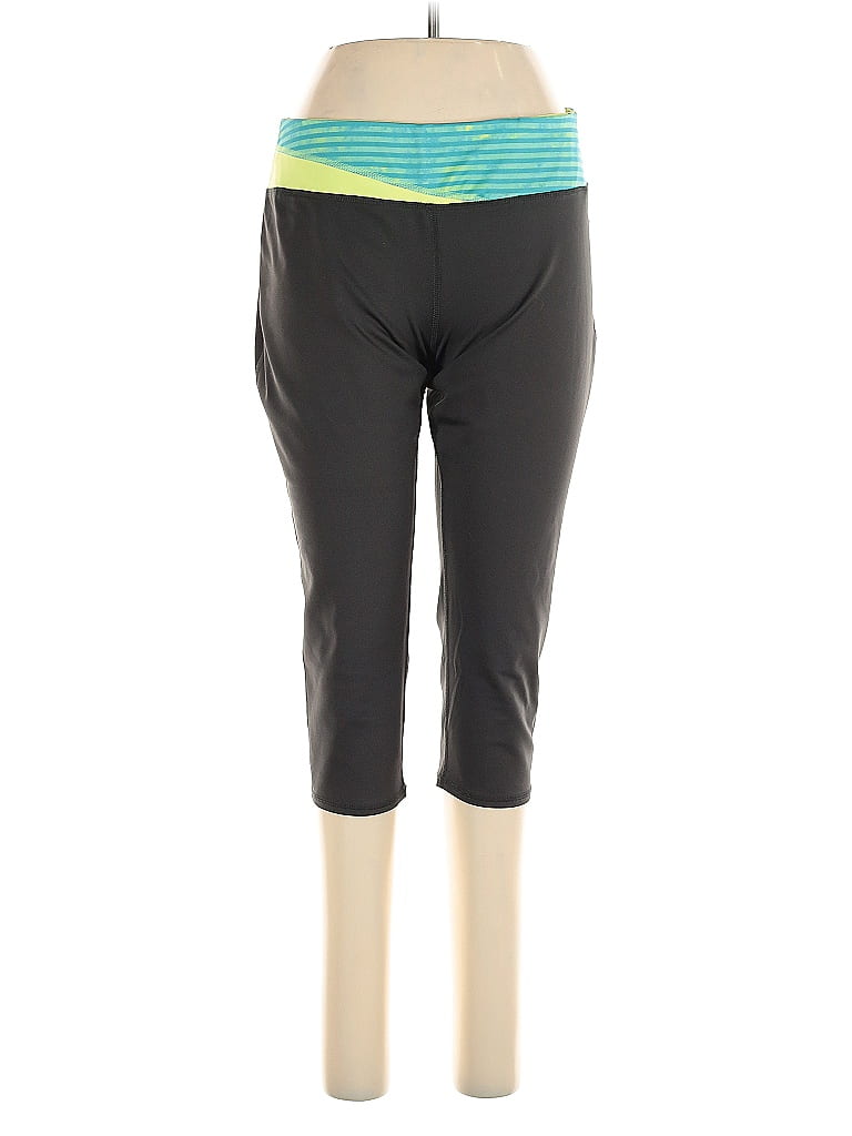 Tek Gear Color Block Black Active Pants Size L - photo 1
