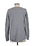 Pink Clover 100% Polyester Solid Gray Pullover Sweater Size M - photo 2