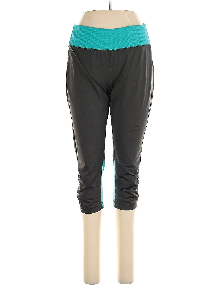 Tek Gear Color Block Teal Active Pants Size L - photo 1