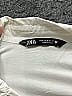 Zara 100% Cotton Ivory Long Sleeve Button-Down Shirt Size S - photo 6