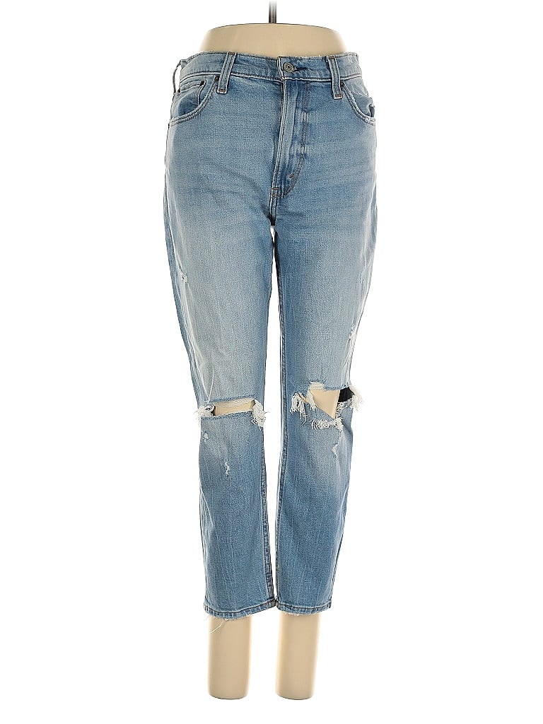 Pre-owned Abercrombie & Fitch Jeans In Blue