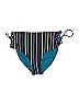 Terra & Sky Stripes Teal Swimsuit Bottoms Size 1X - photo 1