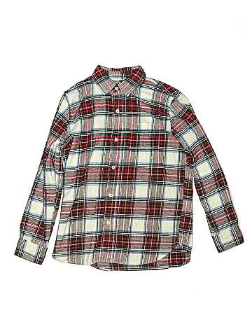 Gap Kids Outlet Long Sleeve Button-Down Shirt (view 1)