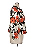 Doncaster Sport Floral Orange Jacket Size 14 - photo 4