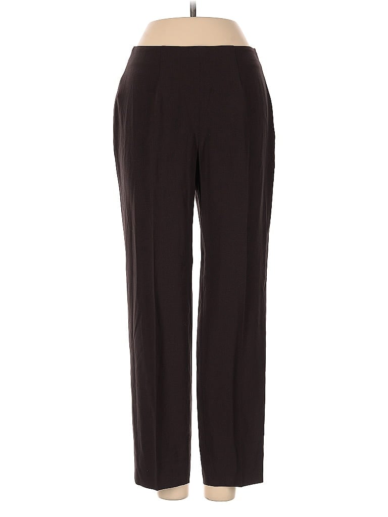 Piazza Sempione Brown Wool Pants Size EU (IT) 40 / US 4 - photo 1