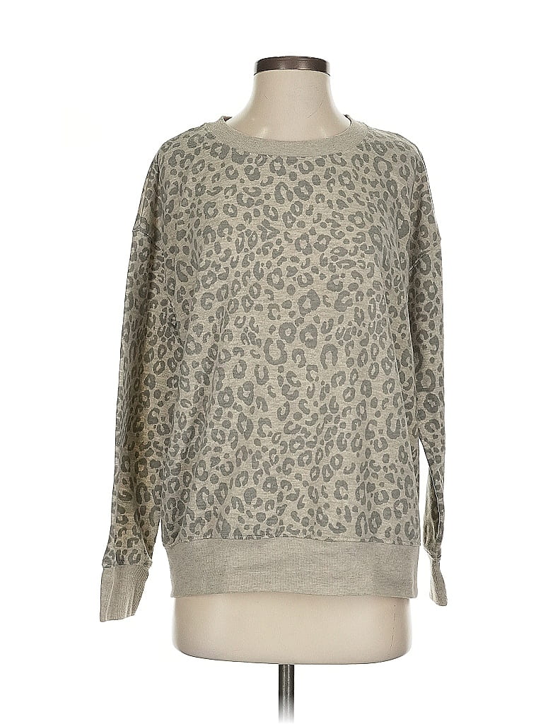 Pre-owned Splendid Pullover Sweater In Gray