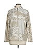 Susan Graver Ivory Tan Jacket Size L - photo 1