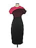 Alexia Admor Color Block Burgundy Cocktail Dress Size S - photo 1