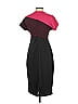 Alexia Admor Color Block Burgundy Cocktail Dress Size S - photo 2