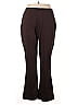 Woman Within Brown Dress Pants Size 18 - photo 1